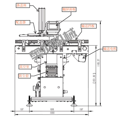 AY-90A全自動醬料玻璃瓶真空旋蓋機_http://www.gangjiao.cc_自動旋蓋設備系列_第2張